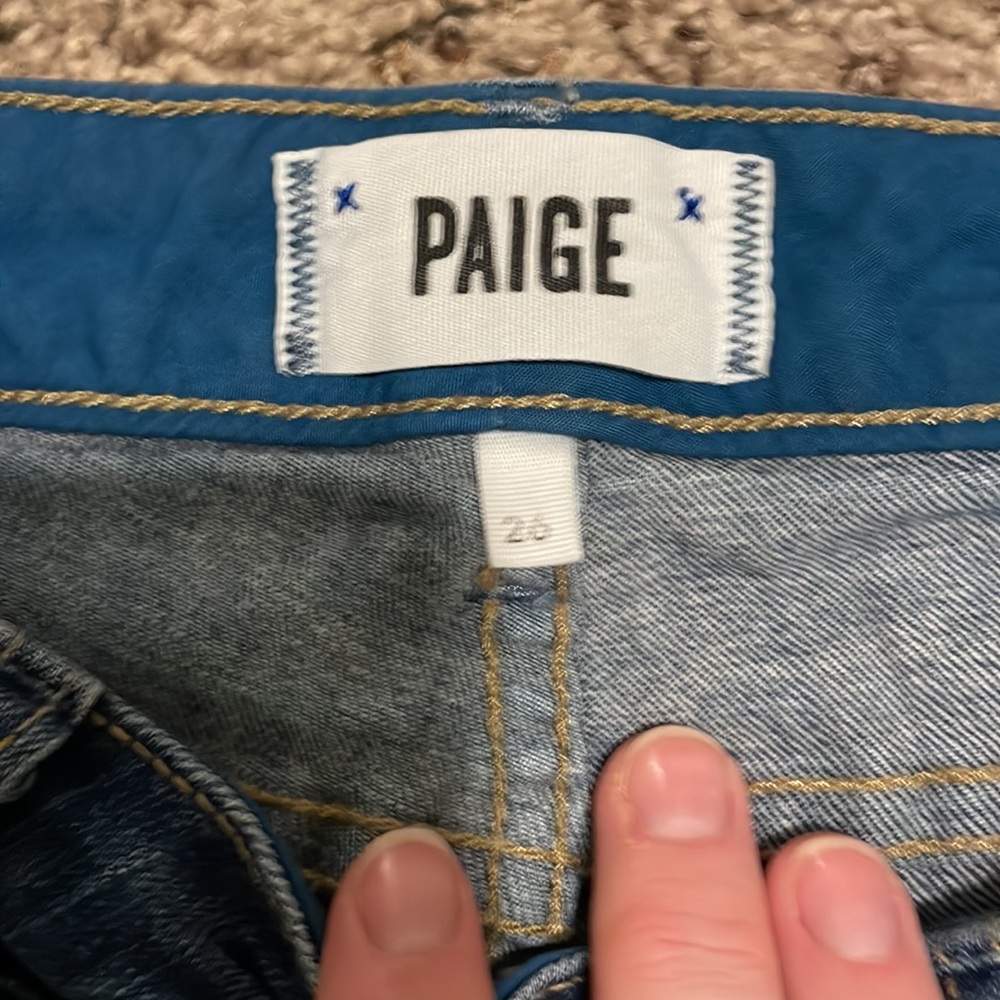 Paige denim Jimmy Jimmy short sz 26 - Picture 3 of 5
